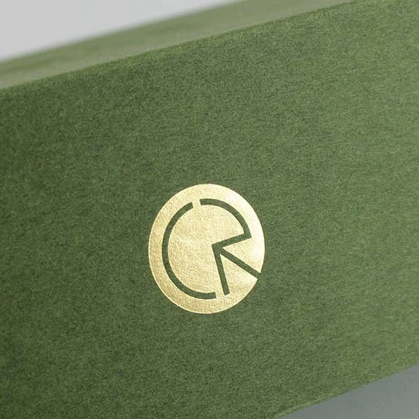 Green Texture Paper Magnetic Gift Box